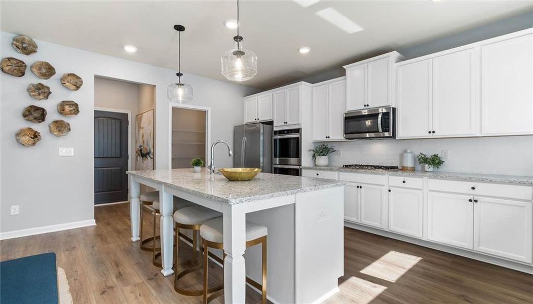 Furnished interior view inside a new home in Camp Creek Village, Atlanta (Image 37).