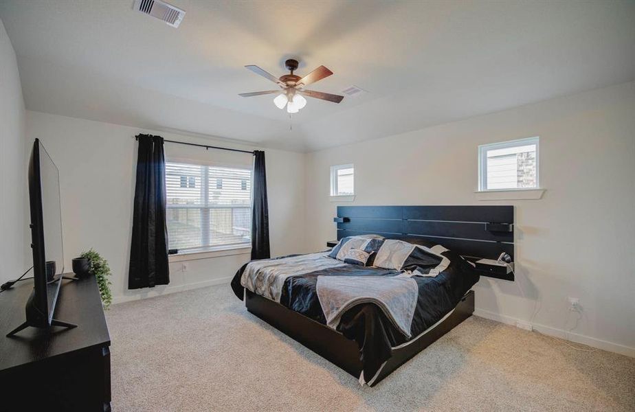 Primary room with ample natural light!