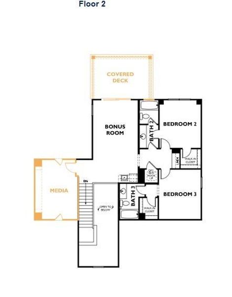 Second floor example Second floor example