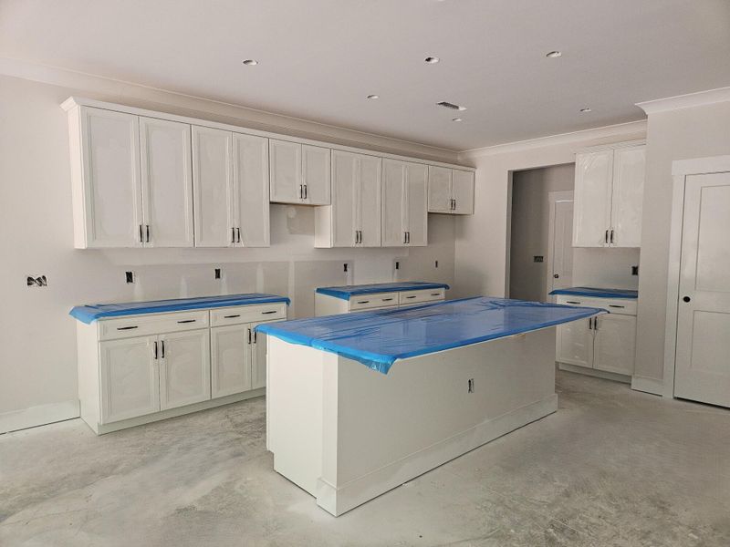 In-progress construction of a new home in Harbor Crossing, Greensboro, NC (Image 4).