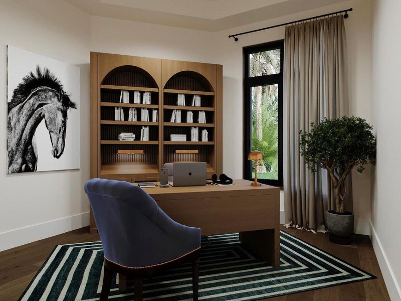 Furnished interior view inside a new home in , Wellington (Image 9).