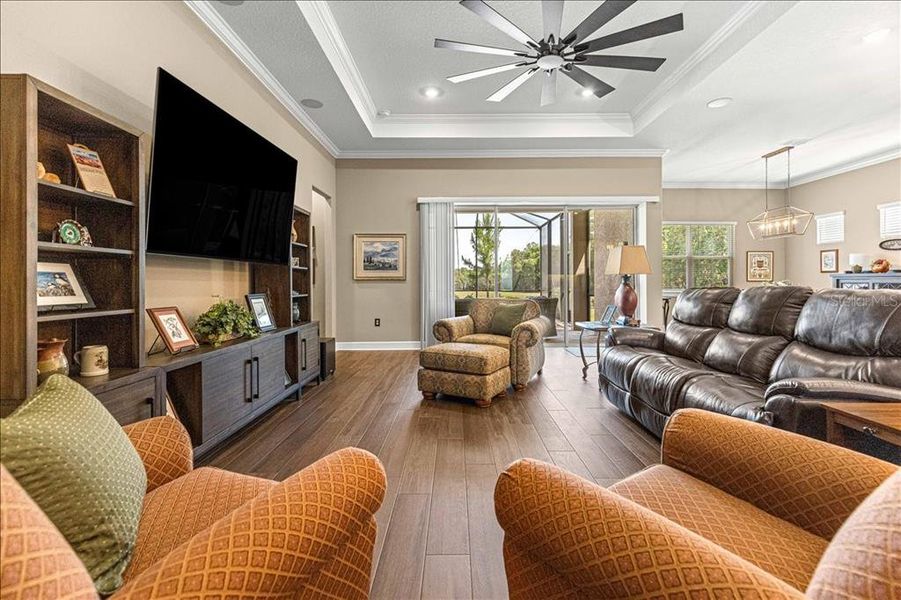 Furnished interior view inside a new home in , Ocala (Image 14).