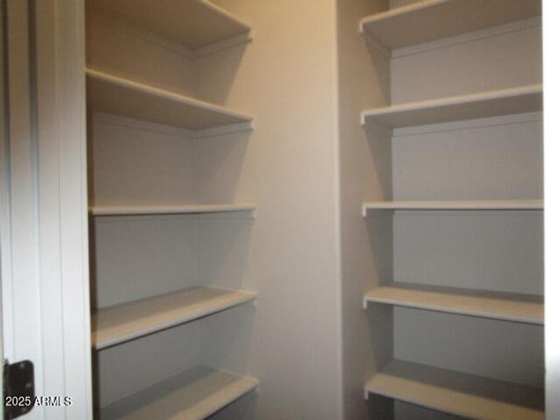 Walkin Pantry in Kitchen