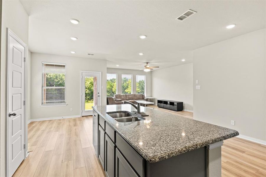 Furnished interior view inside a new home in , Forney (Image 13).
