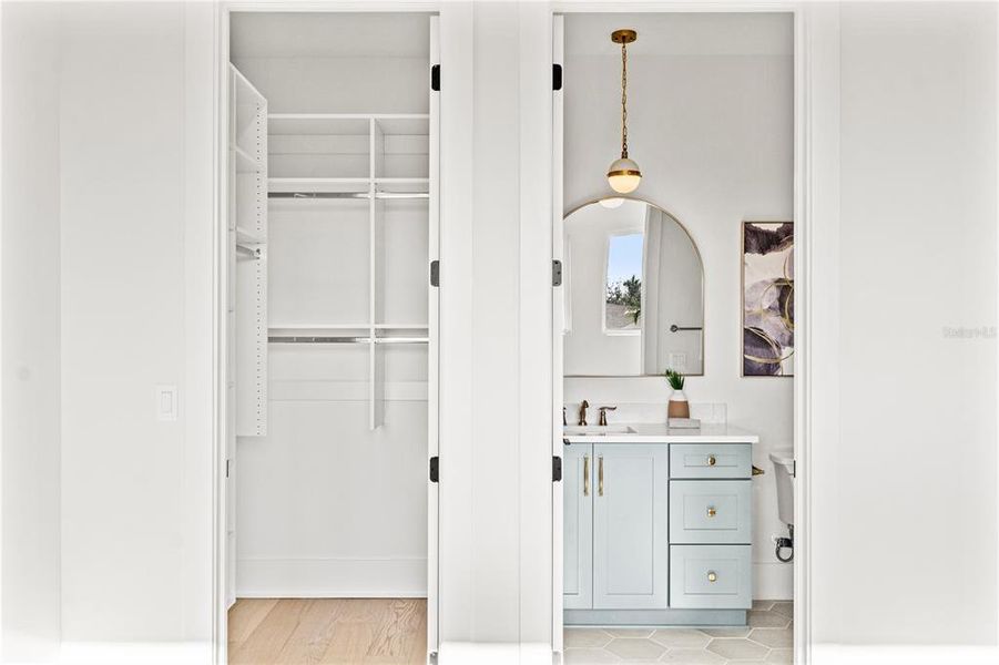 Furnished interior view inside a new home in , Tampa (Image 8).