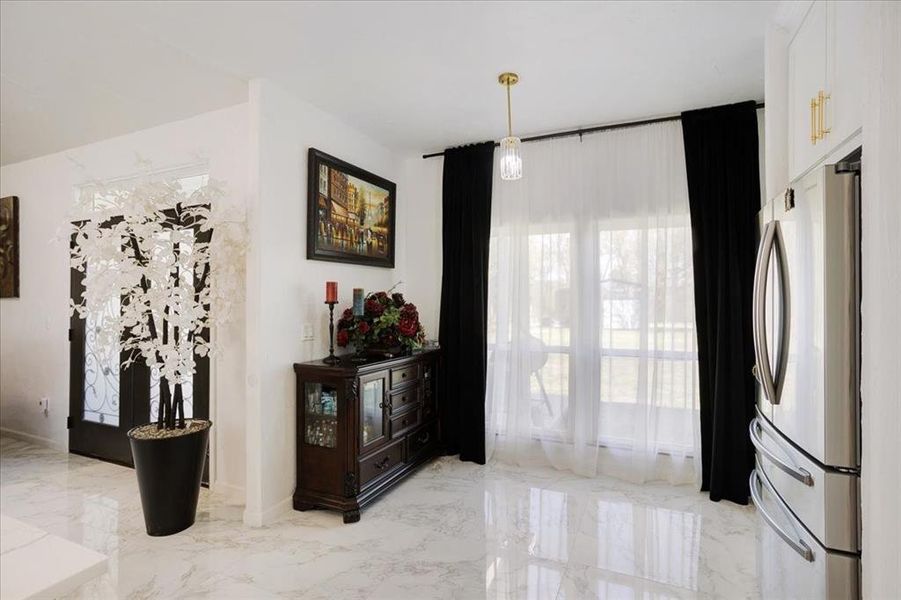 Furnished interior view inside a new home in , Pittsburg (Image 16).