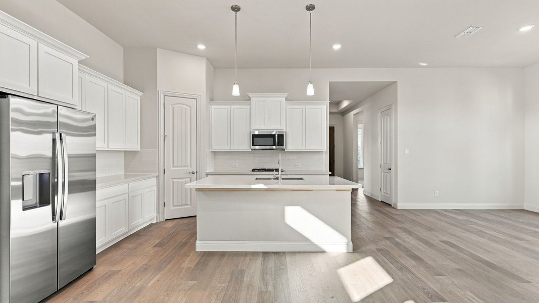 Furnished interior view inside a new home in Solterra Texas, Mesquite (Image 25).