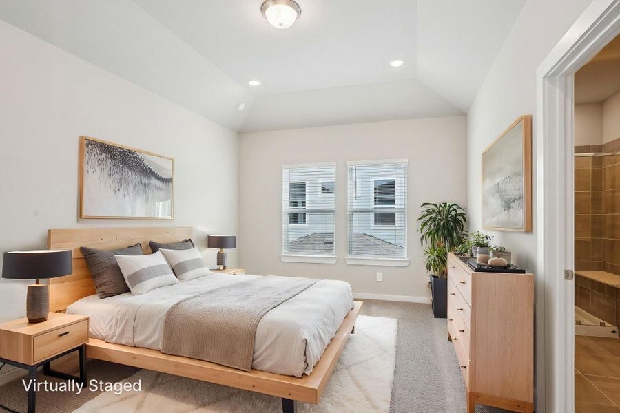 Furnished interior view inside a new home in Kemah Crossing - City Series, Kemah (Image 7). Furnished interior view inside a new home in Kemah Crossing - City Series, Kemah (Image 7).