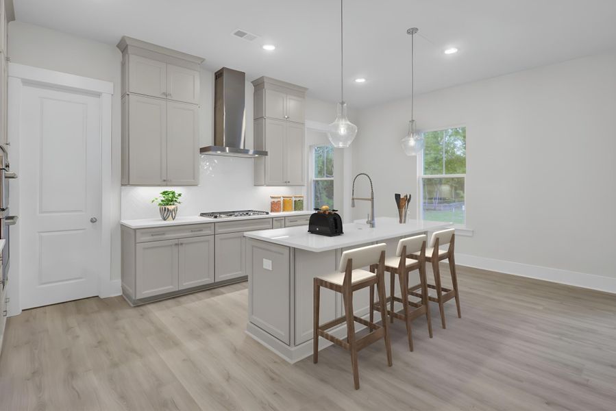 Furnished interior view inside a new home in Indigo Grove Single Family Homes, Johns Island (Image 38).