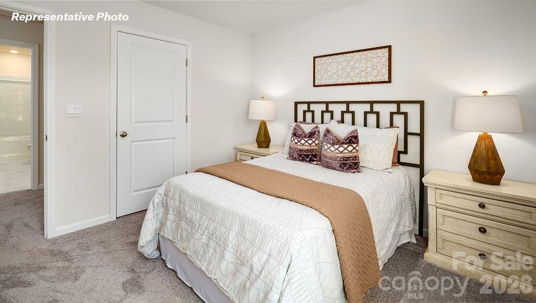 Furnished interior view inside a new home in Stanton, Richburg (Image 4).