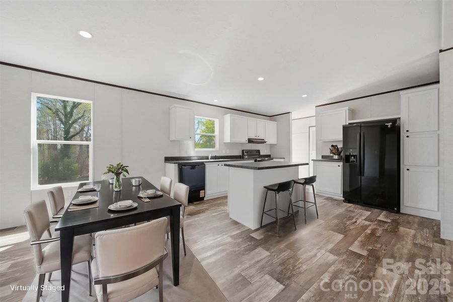Furnished interior view inside a new home in , Morganton (Image 6).