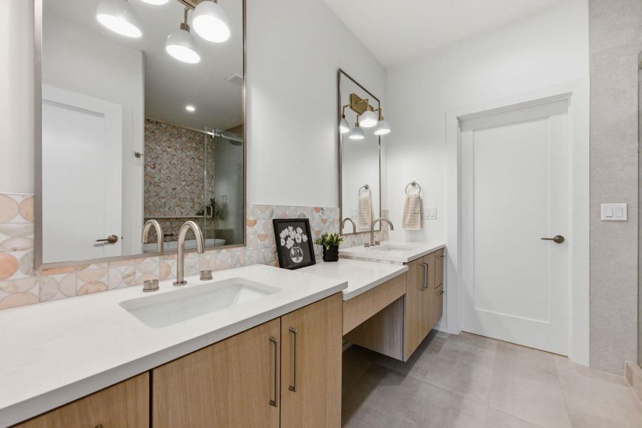 Furnished interior view inside a new home in , Austin (Image 7).