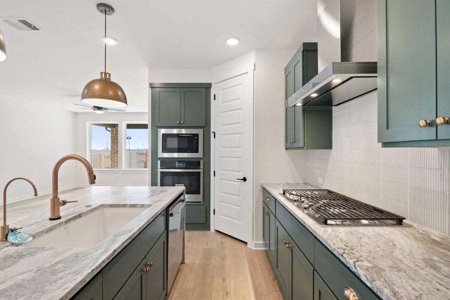 Furnished interior view inside a new home in Flora, Hutto (Image 5).