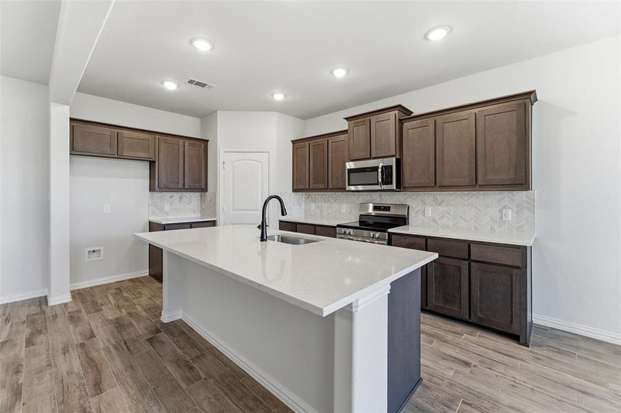 Furnished interior view inside a new home in Covenant Park, Springtown (Image 6).