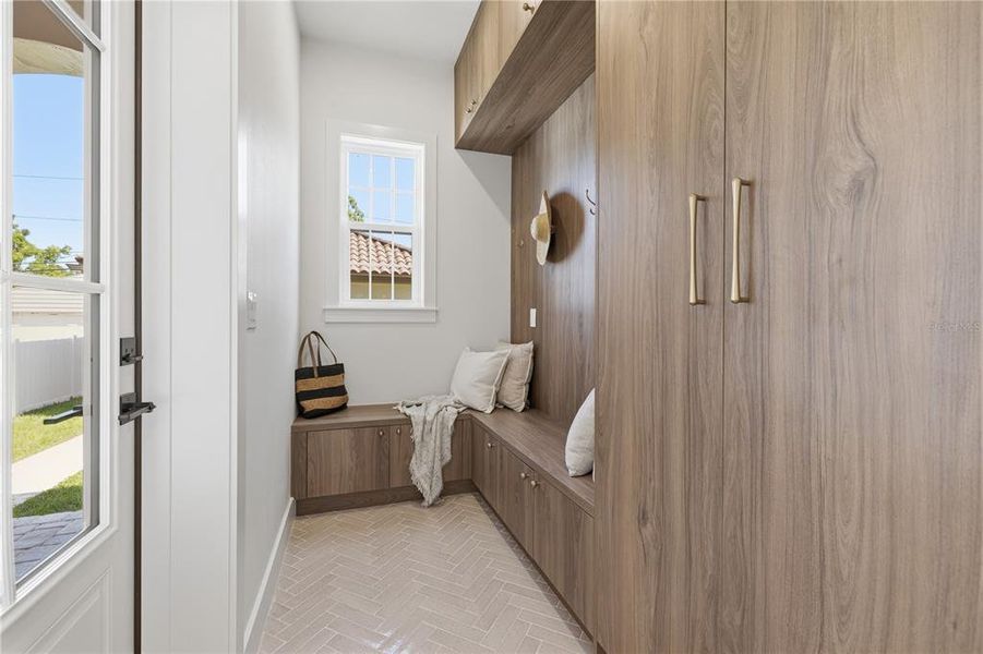 Furnished interior view inside a new home in , St. Petersburg (Image 46).