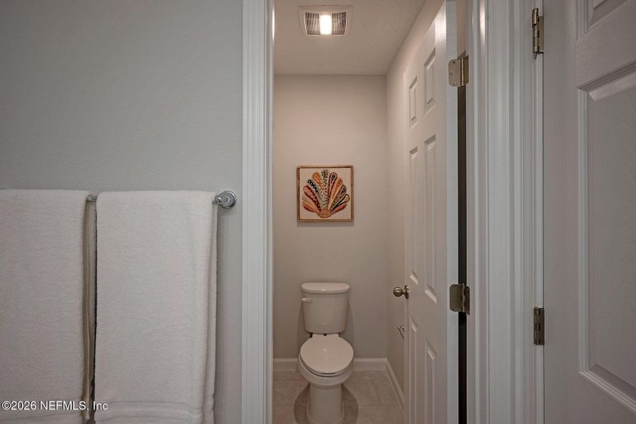 Furnished interior view inside a new home in , Jacksonville (Image 9).