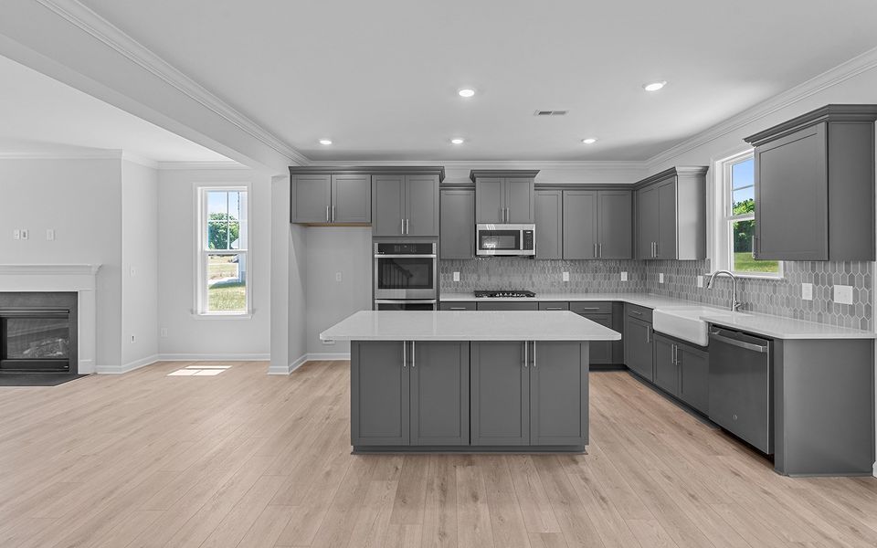 Furnished interior view inside a new home in Lilah Grove, Summerfield (Image 9).