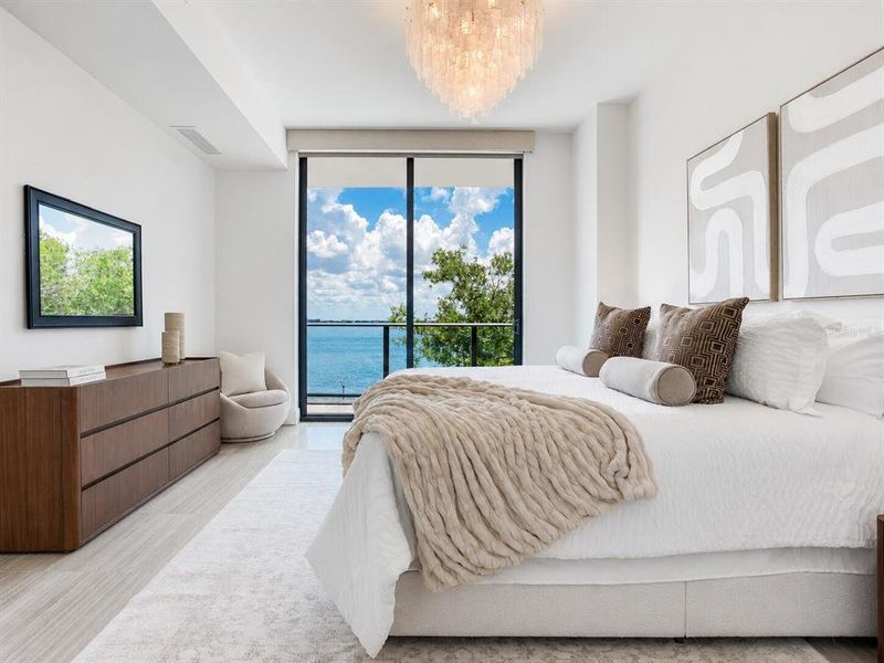 Furnished interior view inside a new home in , Tampa (Image 11).