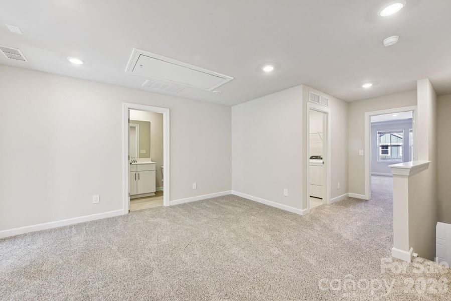 Photo is not of the actual home, but is an inspirational photo of builder’s model home and may depict options, furnishings, and/or decorator features that are not included