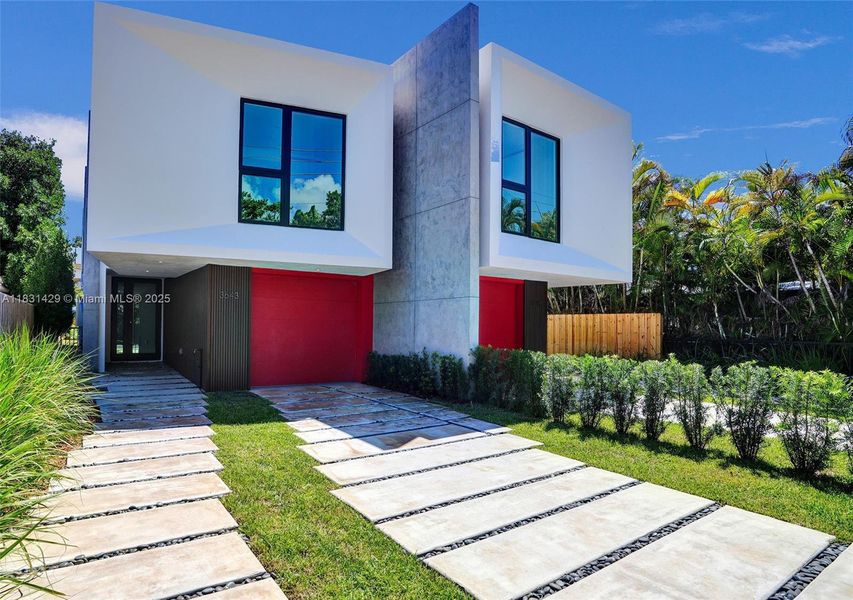 Front exterior of a new home in , Miami, FL, highlighting curb appeal (Image 2).