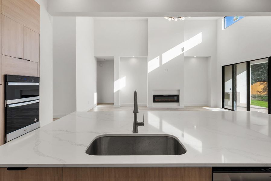 Close-up of interior finishes inside a home in , Cedar Park (Image 15).