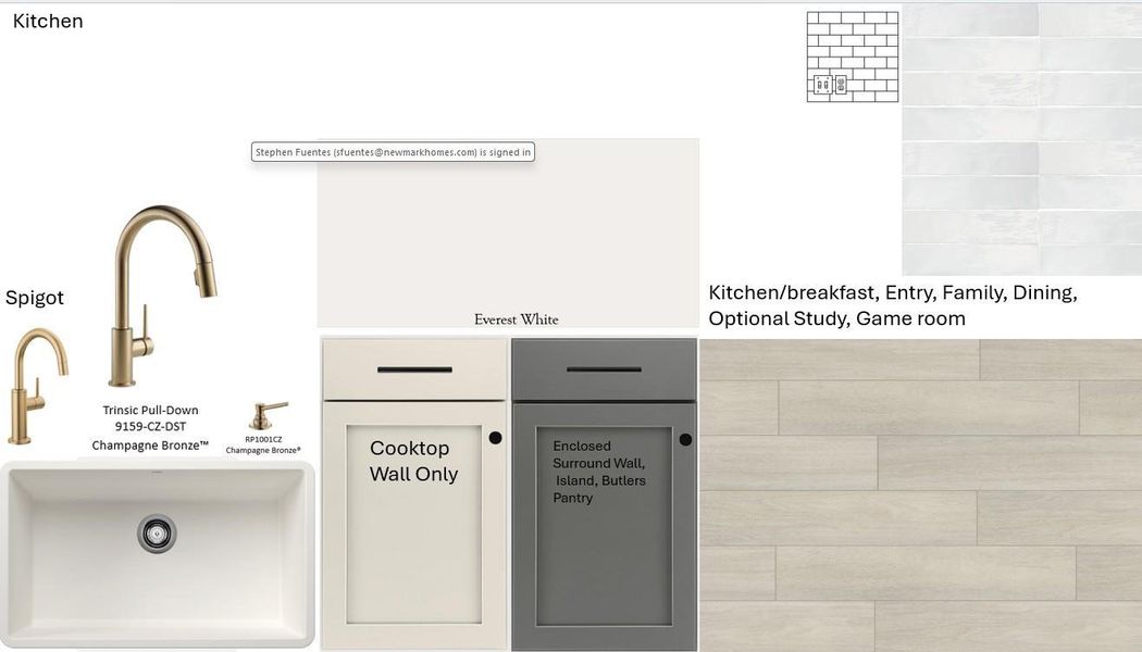 Sample of building materials used in homes in , Katy (Image 5).