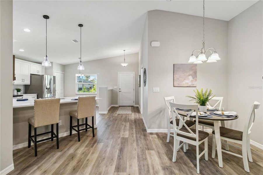 Furnished interior view inside a new home in , North Port (Image 39).