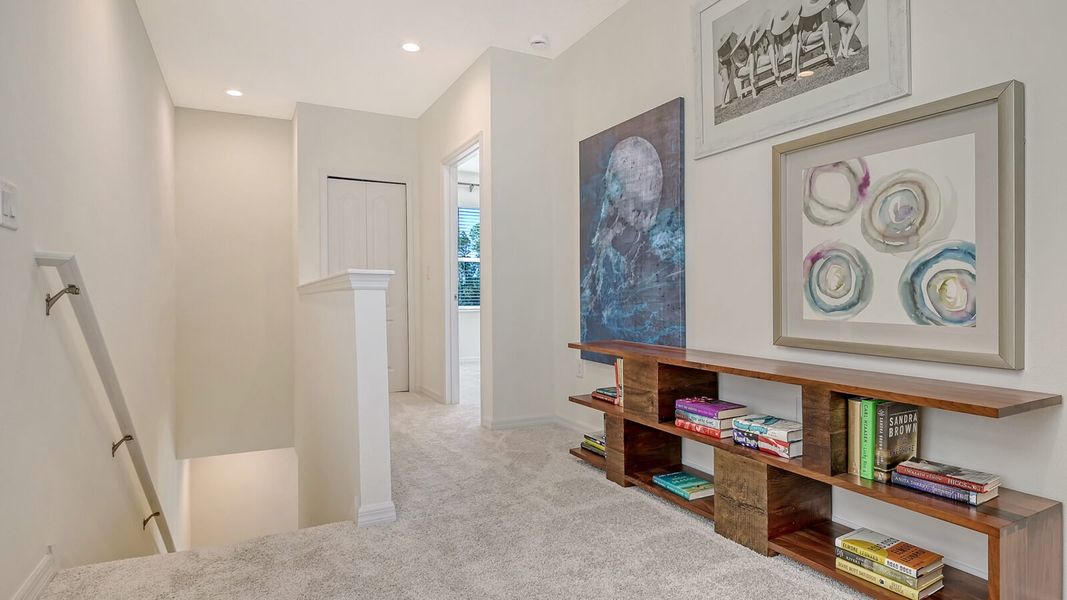 Representative furnished interior of a home built from the Morgan by Neal Communities in Grand Park, Sarasota (Image 30).
