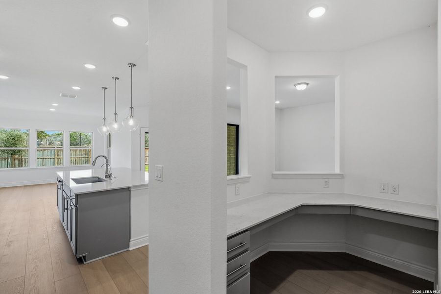 Furnished interior view inside a new home in Davis Ranch, San Antonio (Image 8).