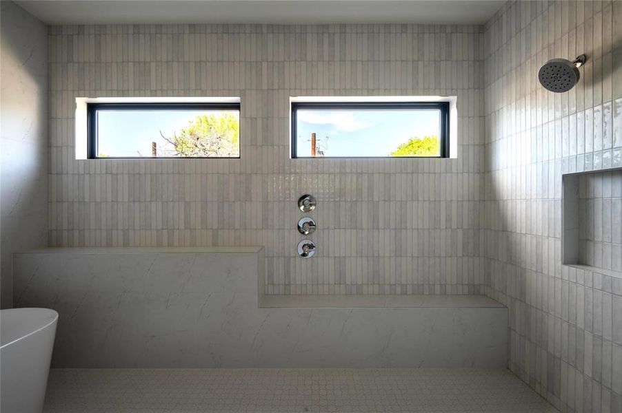 Close-up of interior finishes inside a home in , Dallas (Image 20).