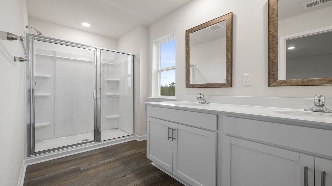 Furnished interior view inside a new home in Durbin Meadows, Fountain Inn (Image 10).