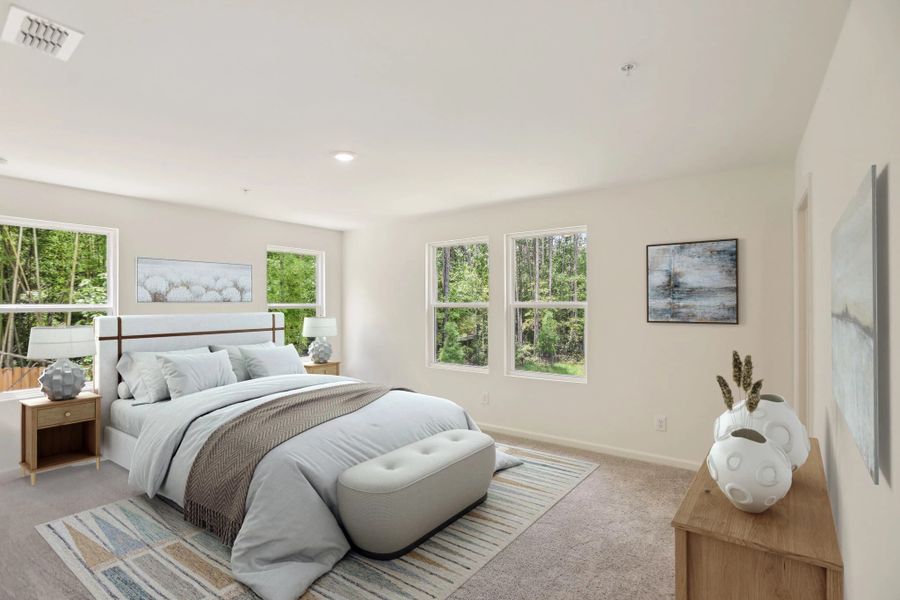Representative furnished interior of a home built from the Triton by Starlight Homes in Kendall Grove, McDonough (Image 9).