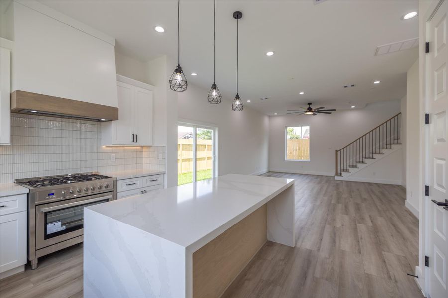 Furnished interior view inside a new home in , Houston (Image 3). Furnished interior view inside a new home in , Houston (Image 3).