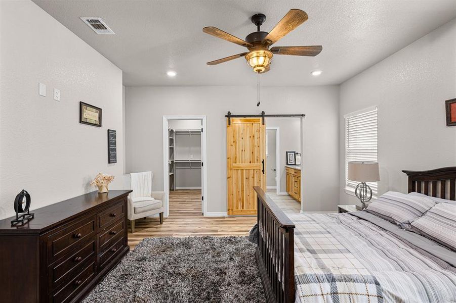 Furnished interior view inside a new home in , Sunset (Image 25).