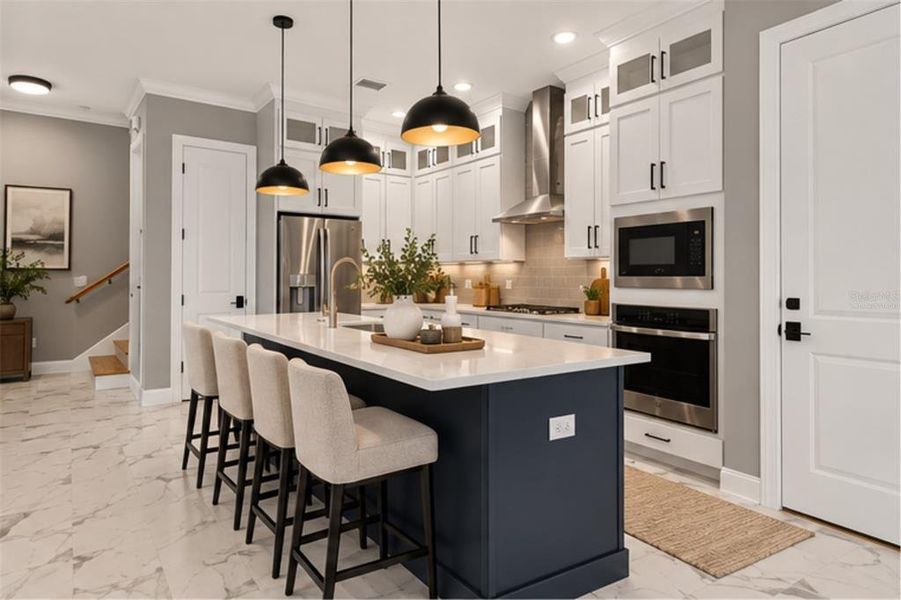 Furnished interior view inside a new home in , Tampa (Image 6).