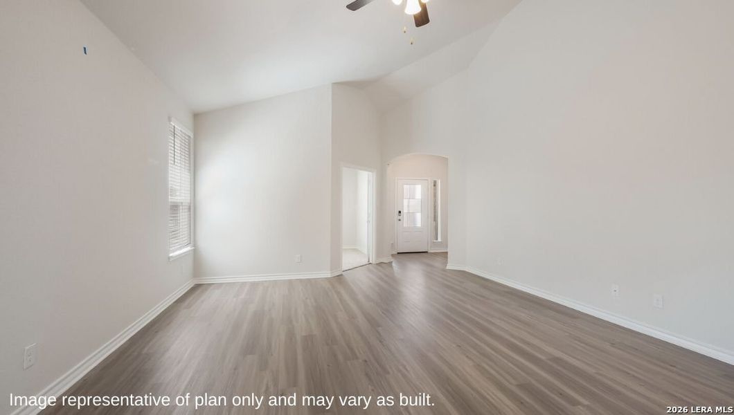 Spacious, unfurnished interior of a new home in Riverstone at Westpointe, San Antonio (Image 19).