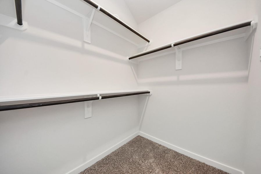 Primary walk-in closet