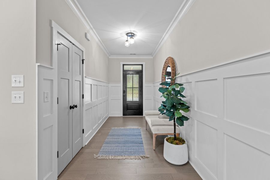 Representative furnished interior of a home built from the Weaver by Bill Clark Homes in Kensington at Paramore, Winterville (Image 9). Representative furnished interior of a home built from the Weaver by Bill Clark Homes in Kensington at Paramore, Winterville (Image 9).