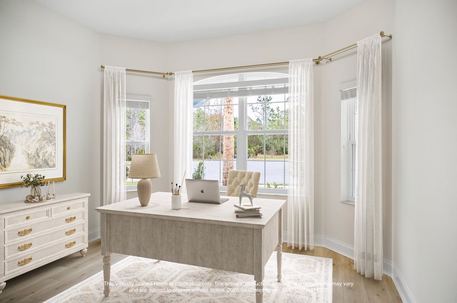 Furnished interior view inside a new home in Matanzas Cove, Palm Coast (Image 10). Furnished interior view inside a new home in Matanzas Cove, Palm Coast (Image 10).
