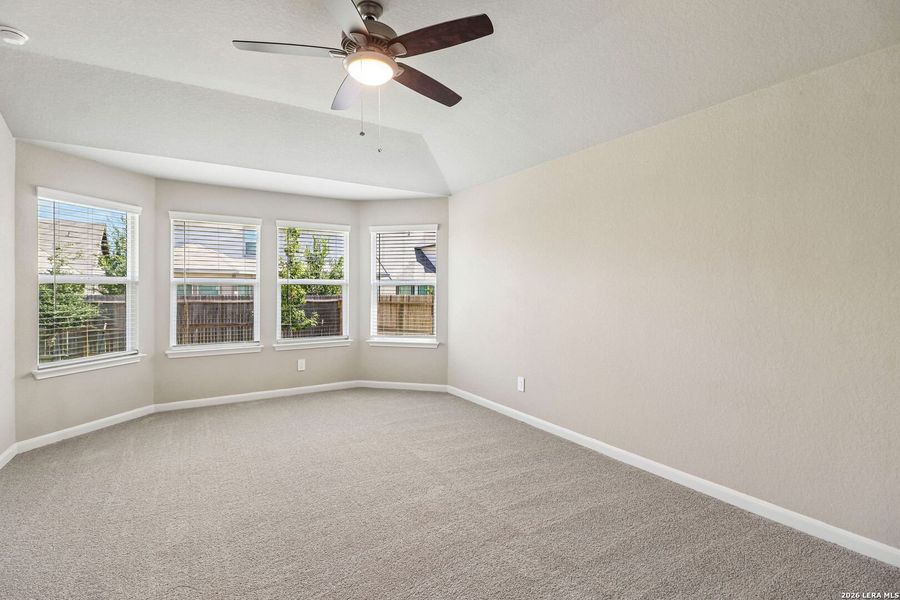 Spacious, unfurnished interior of a new home in Estancia Ranch - Premier Series, San Antonio (Image 35). Spacious, unfurnished interior of a new home in Estancia Ranch - Premier Series, San Antonio (Image 35).