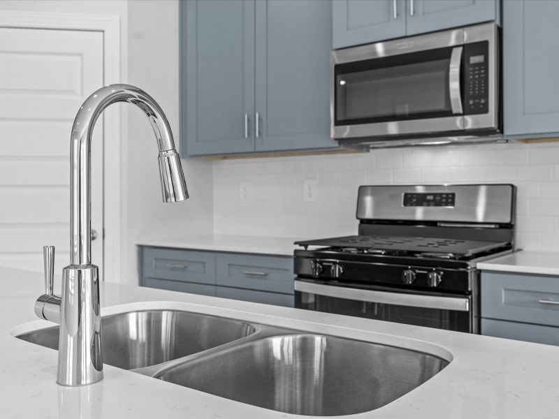 Close-up of interior finishes inside a home in Northbrook Village Townes, Taylors (Image 11).