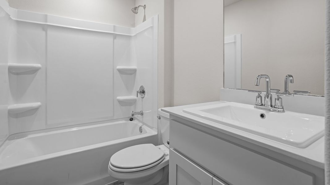 Representative furnished interior of a home built from the GLENDALE by D.R. Horton in Hampton Hills, Abilene (Image 9). Representative furnished interior of a home built from the GLENDALE by D.R. Horton in Hampton Hills, Abilene (Image 9).