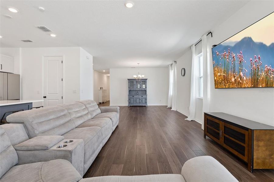 Furnished interior view inside a new home in , Minneola (Image 38).