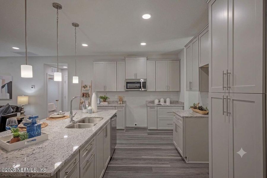 Furnished interior view inside a new home in , Jacksonville (Image 8).