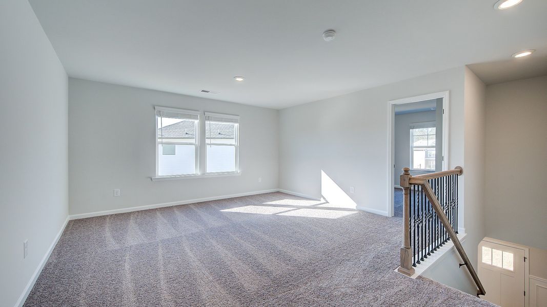 Representative furnished interior of a home built from the Ridgewood by DRB Homes in Kingston, Locust Grove (Image 15).