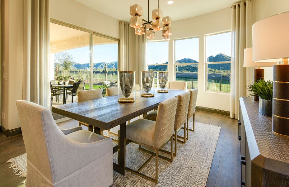 Representative furnished interior of a home built from the Voyage by Pulte Homes in Saguaro Reserve - Majesty, Marana (Image 7).