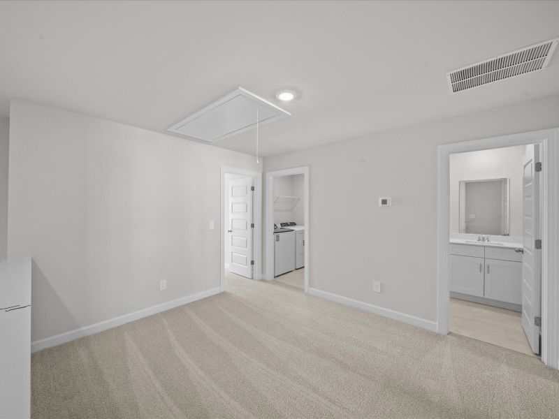 Spacious, unfurnished interior of a new home in Northbrook Village Townes, Taylors (Image 15).