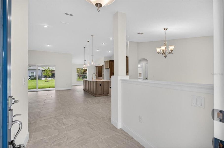 Furnished interior view inside a new home in , Palm Coast (Image 15).