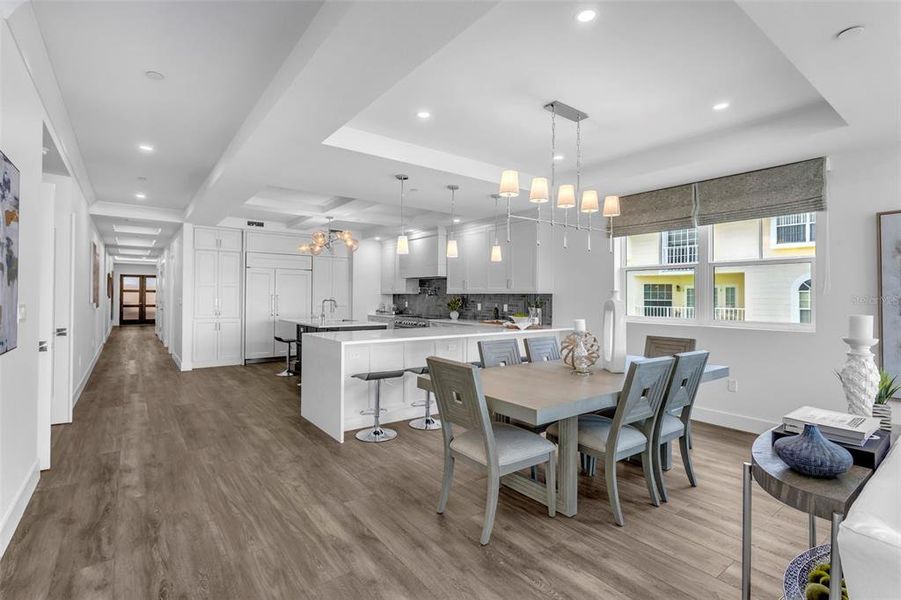 Furnished interior view inside a new home in , Tierra Verde (Image 6). Furnished interior view inside a new home in , Tierra Verde (Image 6).