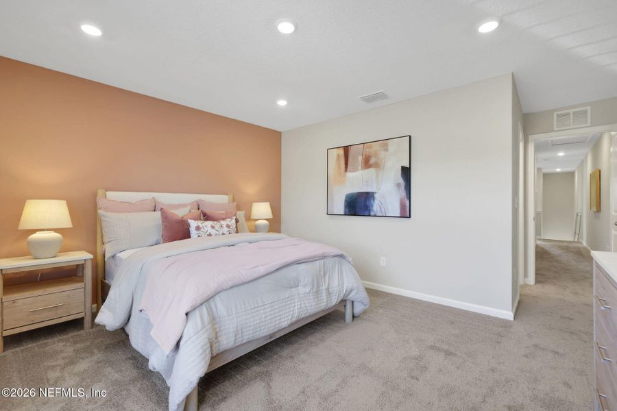 Furnished interior view inside a new home in , Jacksonville (Image 7).
